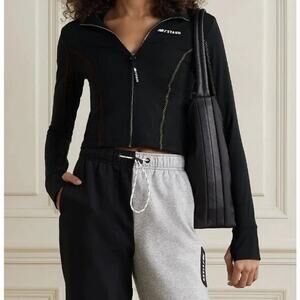 STAUD New Balance Warm Up Cropped Recycled Stretch Jacket